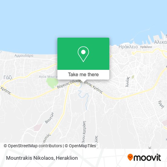 Mountrakis Nikolaos map