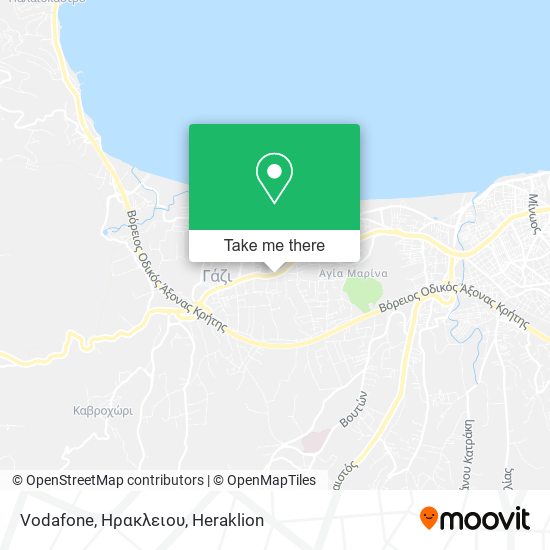 Vodafone, Ηρακλειου map