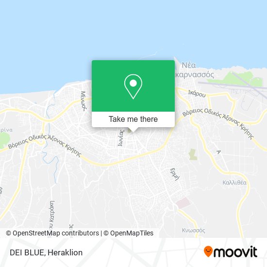 DEI BLUE map