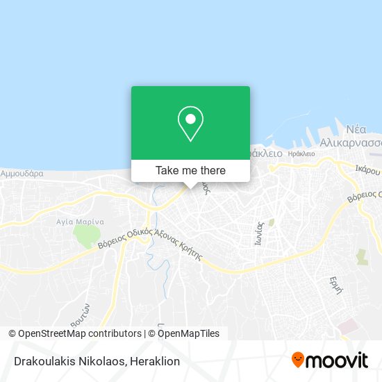 Drakoulakis Nikolaos map
