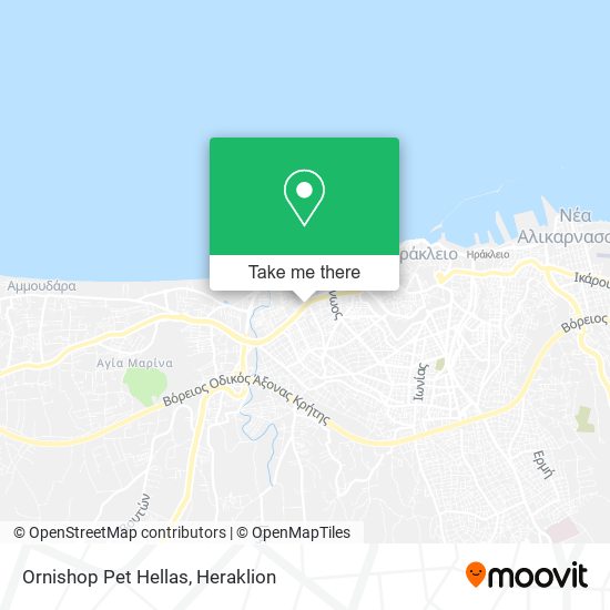 Ornishop Pet Hellas map