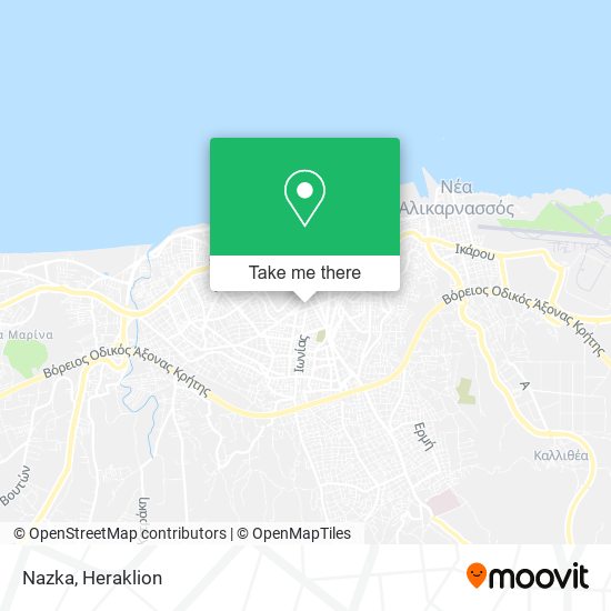 Nazka map