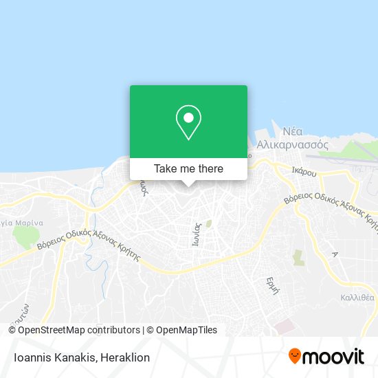 Ioannis Kanakis map