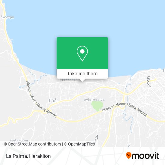 La Palma map