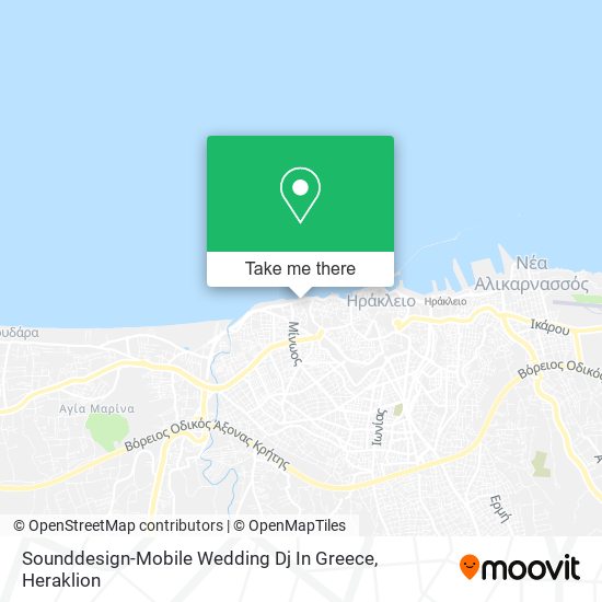 Sounddesign-Mobile Wedding Dj In Greece map