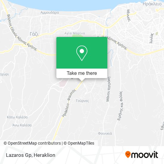 Lazaros Gp map