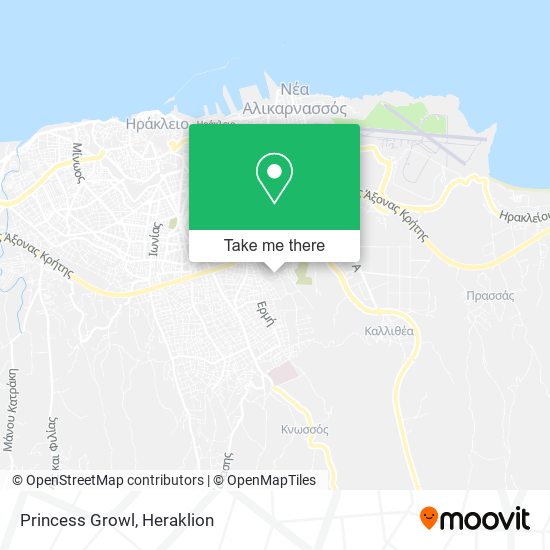 Princess Growl map