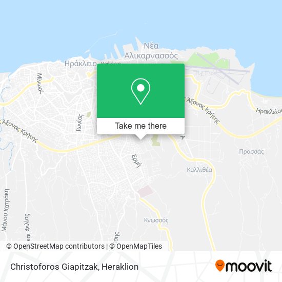 Christoforos Giapitzak map