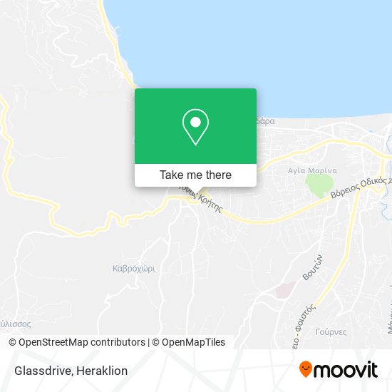 Glassdrive map