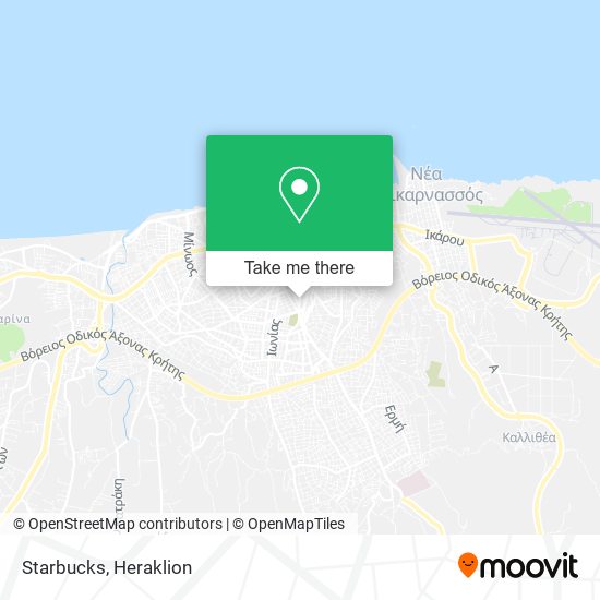 Starbucks map