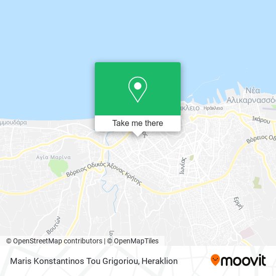 Maris Konstantinos Tou Grigoriou map