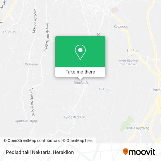 Pediaditaki Nektaria map