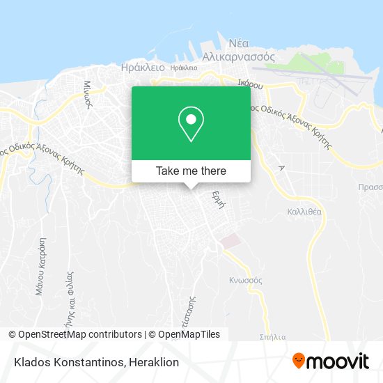 Klados Konstantinos map