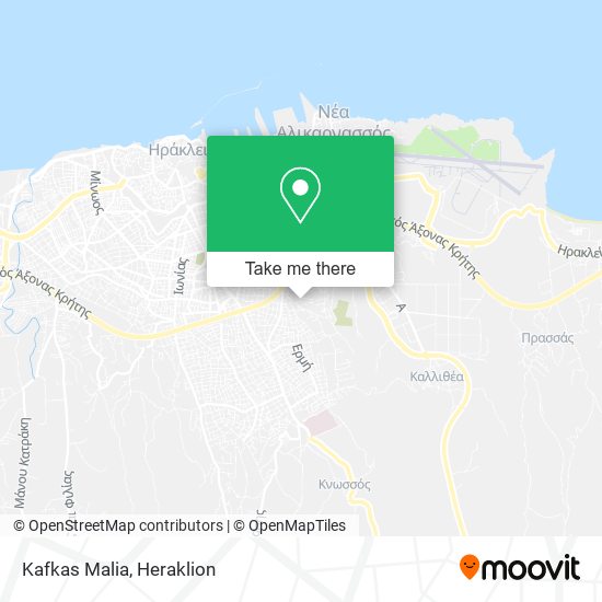 Kafkas Malia map