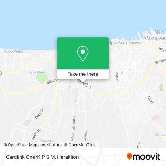 Cardlink One*K P S M map