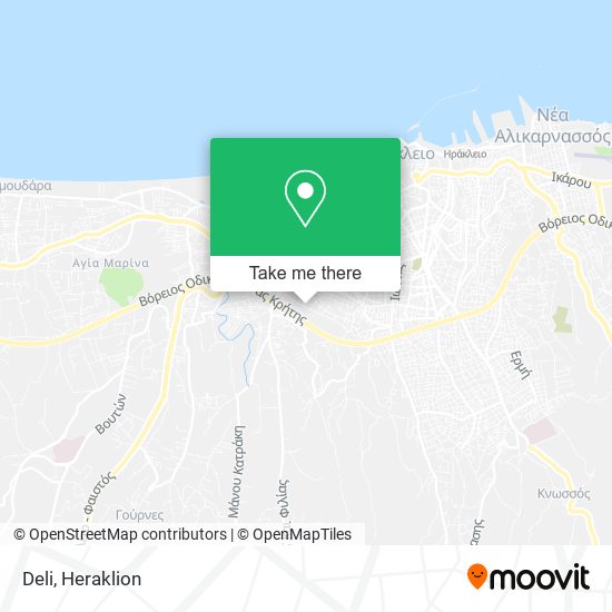 Deli map