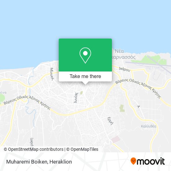 Muharemi Boiken map