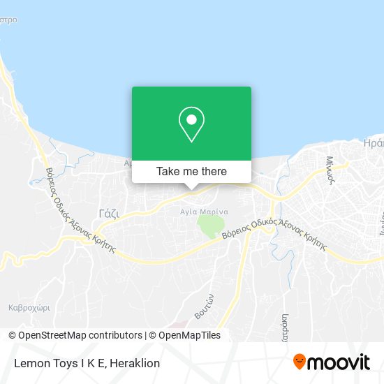 Lemon Toys I K E map