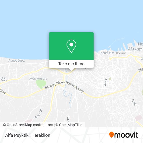 Alfa Psyktiki map