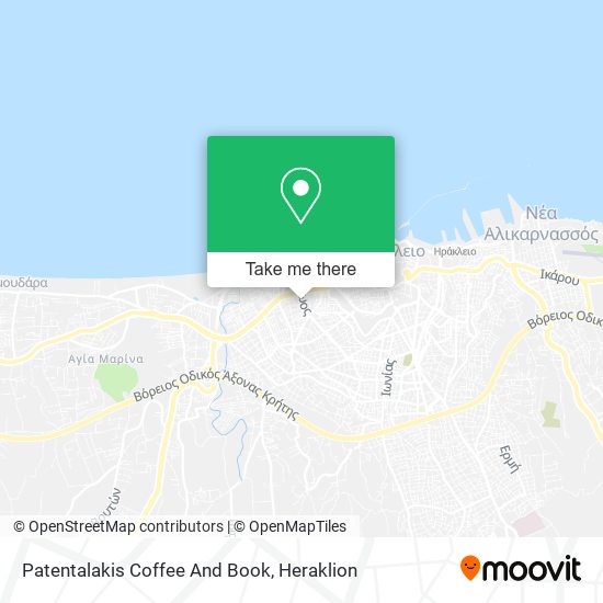 Patentalakis Coffee And Book map