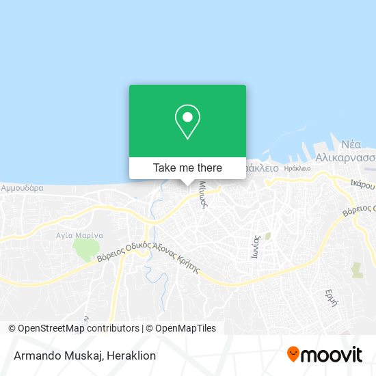 Armando Muskaj map