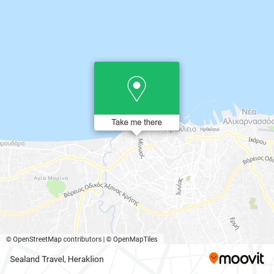 Sealand Travel map