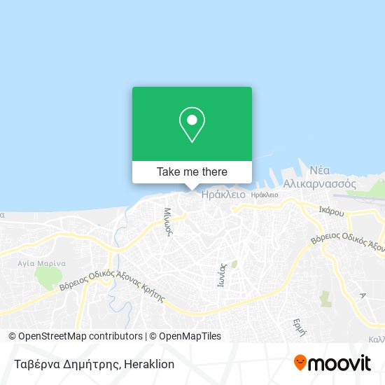Ταβέρνα Δημήτρης map