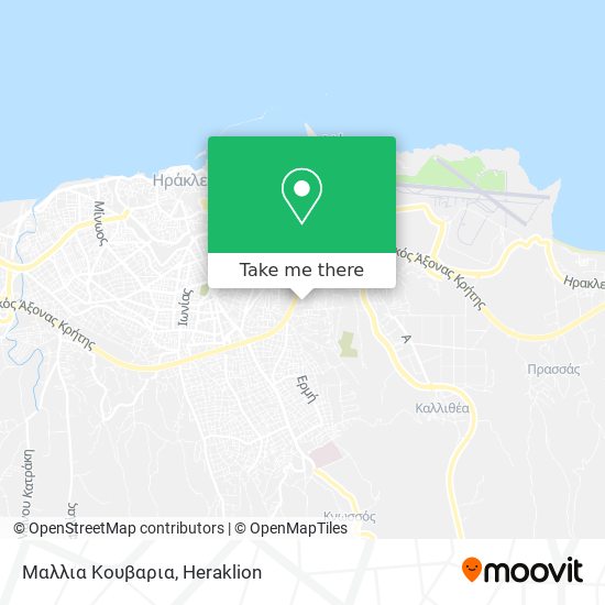 Μαλλια Κουβαρια map