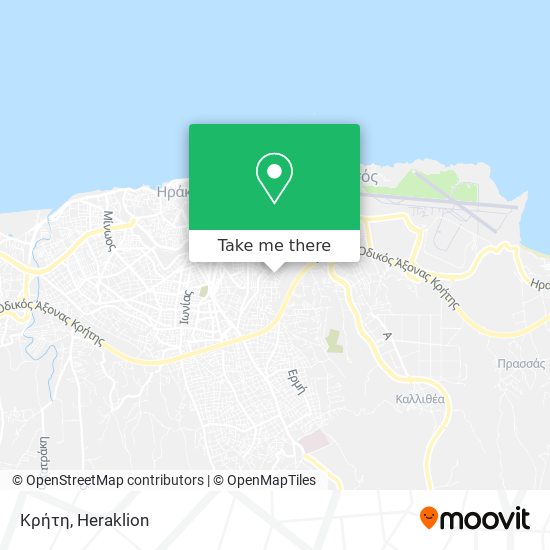 Κρήτη map