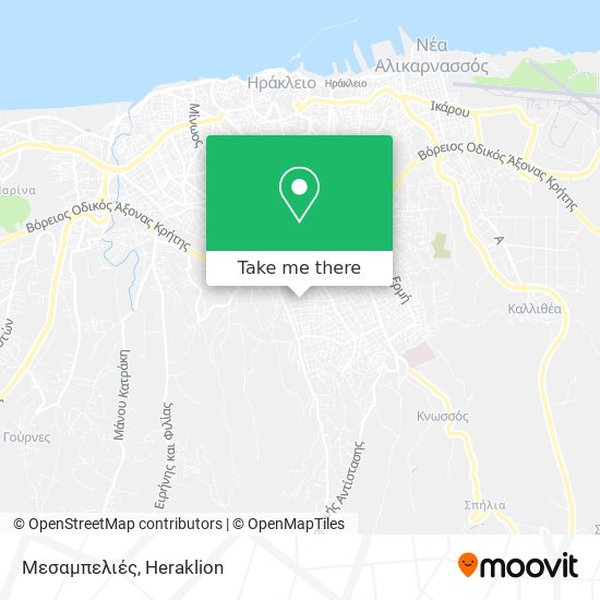 Μεσαμπελιές map