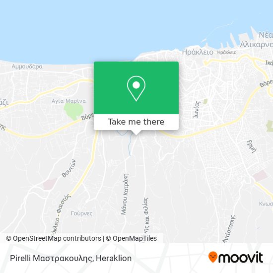 Pirelli Μαστρακουλης map