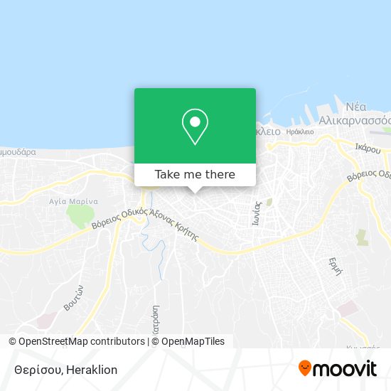 Θερίσου map