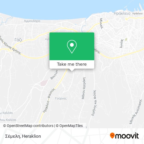 Σέμελη map