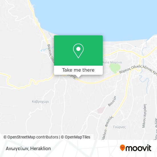 Ανωγείων map