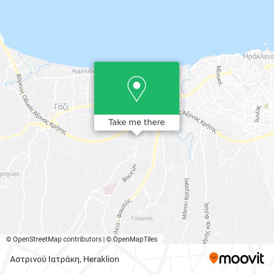 Αστρινού Ιατράκη map