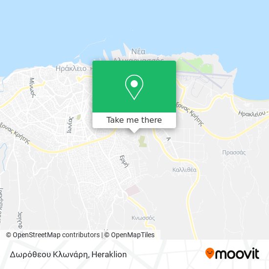 Δωρόθεου Κλωνάρη map