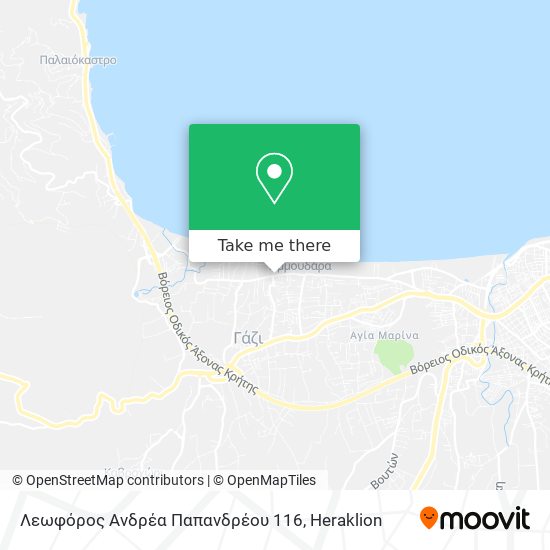 Λεωφόρος Ανδρέα Παπανδρέου 116 map