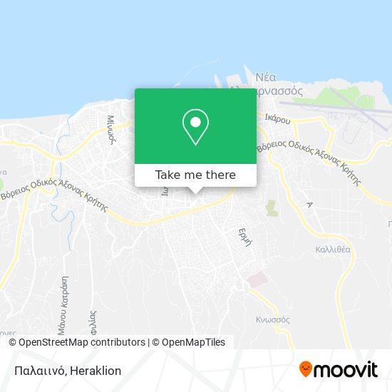 Παλαιινό map
