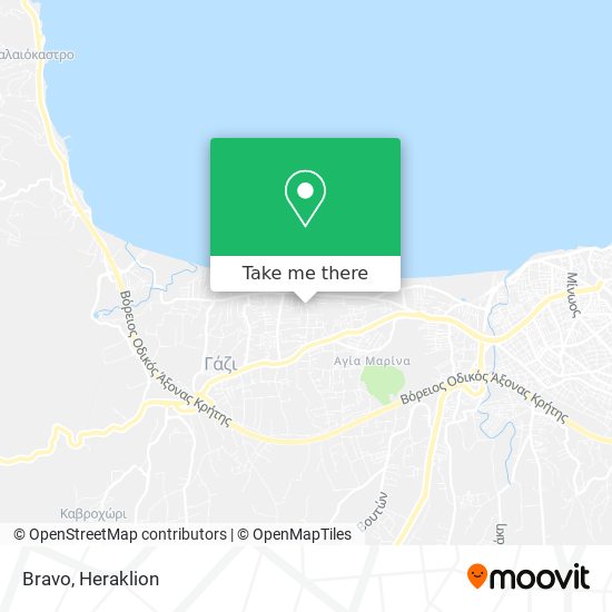 Bravo map