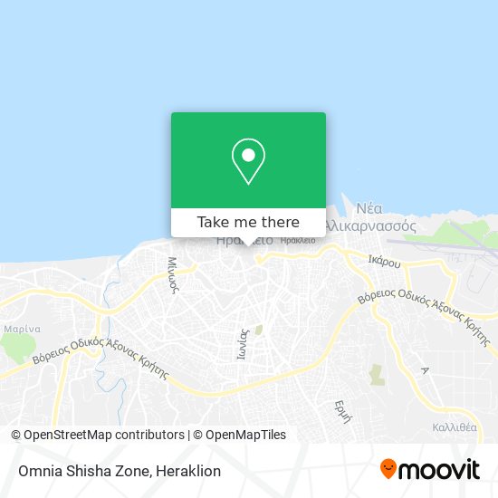 Omnia Shisha Zone map