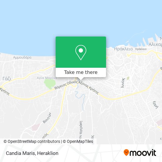 Candia Maris map