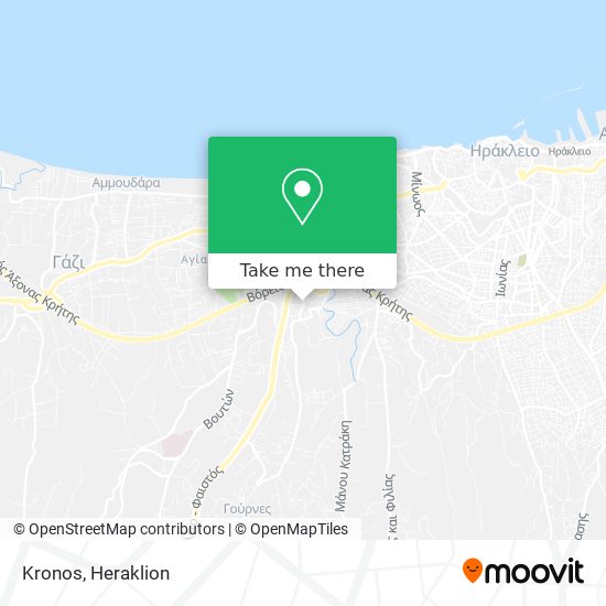 Kronos map