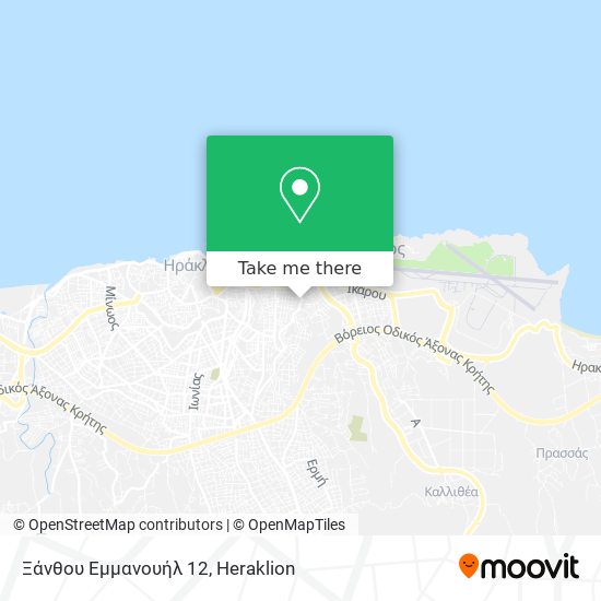 Ξάνθου Εμμανουήλ 12 map