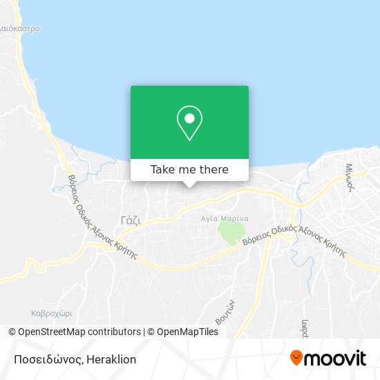 Ποσειδώνος map
