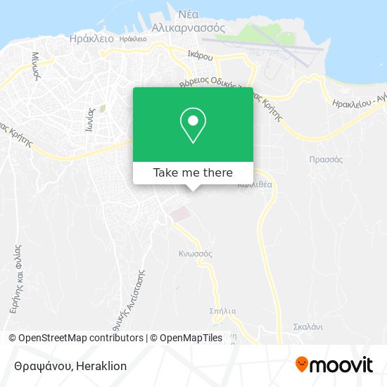 Θραψάνου map