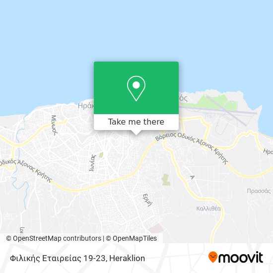 Φιλικής Εταιρείας 19-23 map
