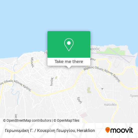 Γερωνυμάκη Γ. / Κουερίνη Γεωργίου map