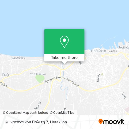 Κωνσταντινου Πολίτη 7 map
