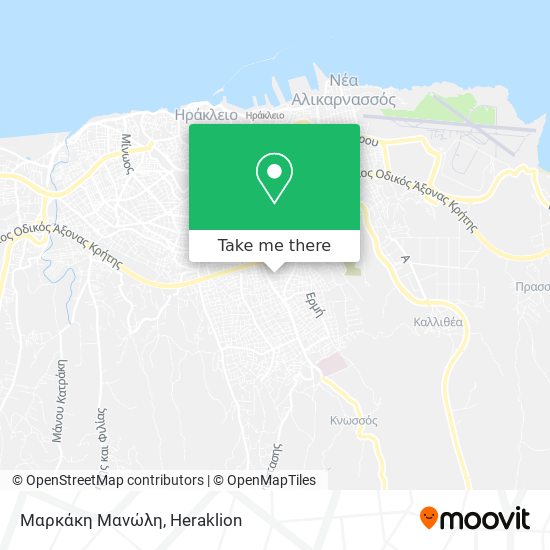 Μαρκάκη Μανώλη map