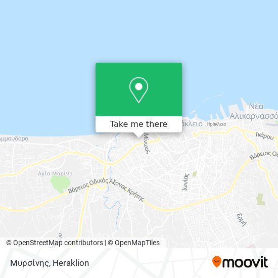 Μυρσίνης map